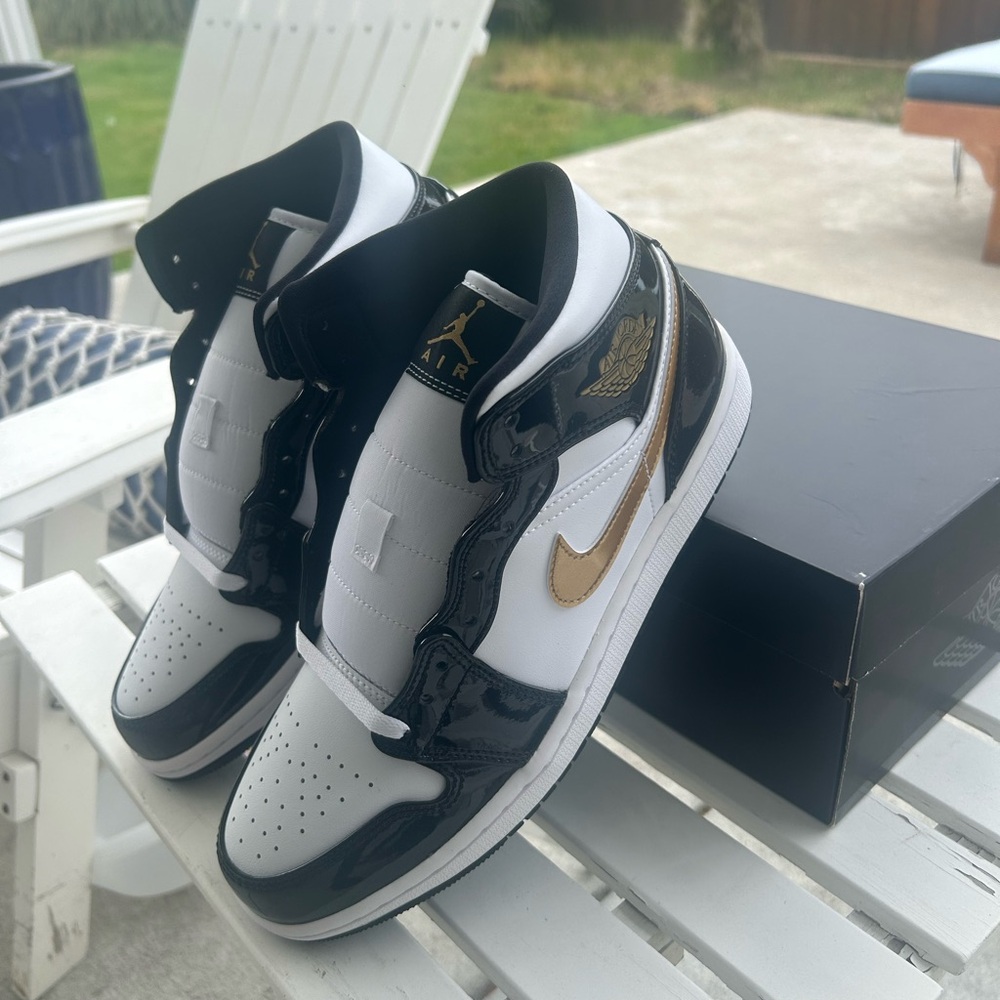 Jordan Black and Gold Sneakers for Ultimate Style